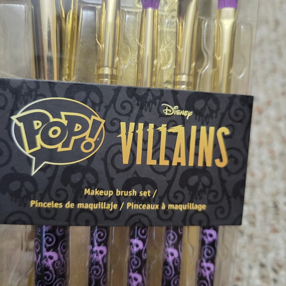 Disney Villians Funko POP Makeup Brush Set Evil - Picture 2 of 14